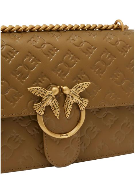 Love Bag leather shoulder bag with logo PINKO | bags | 100941 A1YBV68Q